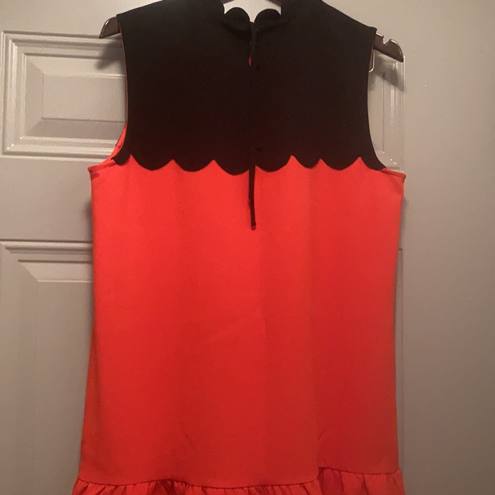 Victoria Beckham for Target Black and Orange Dress| Sz L - Picture 8 of 13